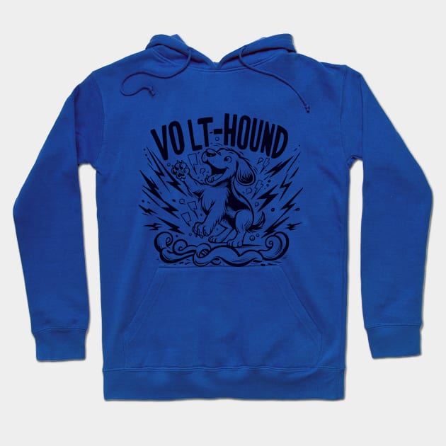 Volt-Hound Hoodie by notthatparker